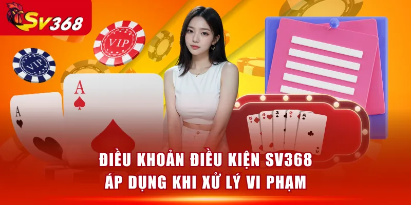 Điều khoản điều kiện SV368 áp dụng khi xử lý vi phạm